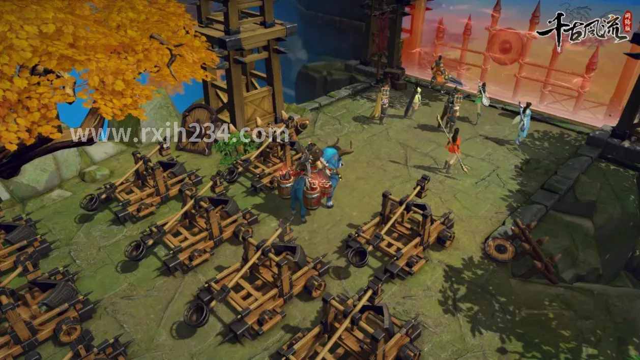 热血江湖组队挑战